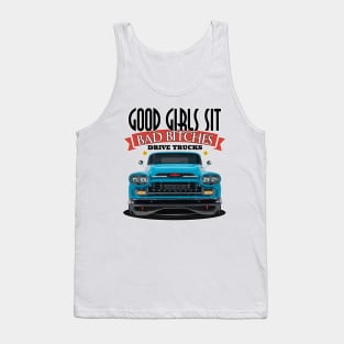 Good Girls Sit - Bad Bitches Drive Trucks Tank Top